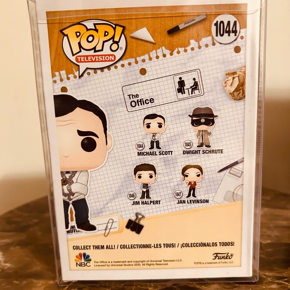 Funko Pop! Vinyl The Office Michael Scott #1044 Television Vinyl Figure - Picture 3 of 6